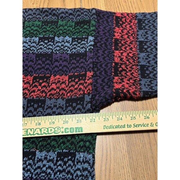 Concrete Mix Sweater Adult‎ Large Hip Hop Biggie Cosby Pullover Grandpacore City - Picture 4 of 10